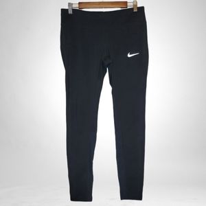 Nike Dri-Fit Solid Black Active Leggings L
